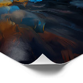 Lächeln Gorilla Poster (Ecke)