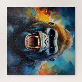 Lächeln Gorilla Puzzle (Horizontal)