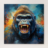 Lächeln Gorilla Puzzle (Vertikal)