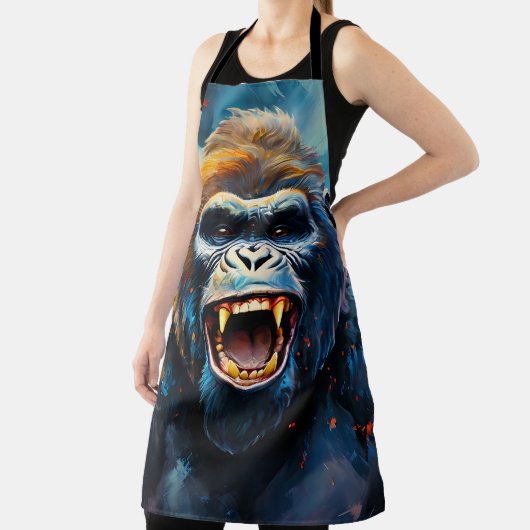Lächeln Gorilla Schürze (InSitu)