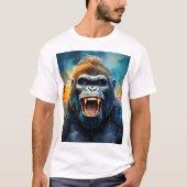 Lächeln Gorilla T-Shirt (Vorderseite)