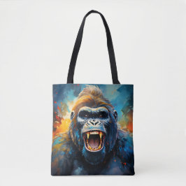 Lächeln Gorilla Tasche