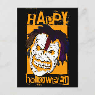Lächeln! : Happy Hhalloween Postkarte