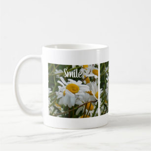 Lächeln - Happyflower Happy Face lächelnd Daisy Co Kaffeetasse