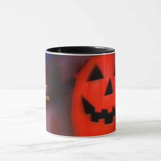 Lächeln, HappyHalloween Tasse (Zentrum)
