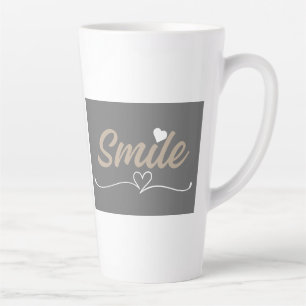 Lächeln Herz Aufmunterndes Wohlbefindens-Geschenk  Milchtasse