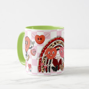 Lächeln Herz Tasse