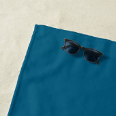 Lächeln, Hoffnung, Mut Strandtuch (Beispiel)