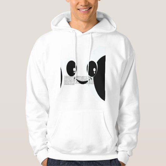 Lächeln Hoodie (Vorderseite)