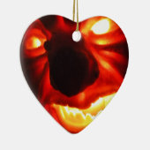 Lächeln II Keramik Ornament (Rechts)