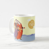 Lächeln immer Tasse behalten (Vorderseite Links)