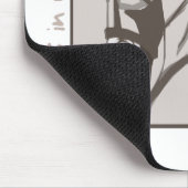 Lächeln in meinem Herzen Mousepad (Ecke)