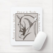 Lächeln in meinem Herzen Mousepad (Mit Mouse)