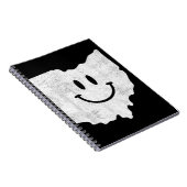 Lächeln in OH - Funny Ohio Happy Face Notizblock (Rechte Seite)
