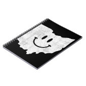 Lächeln in OH - Funny Ohio Happy Face Notizblock (Linke Seite)