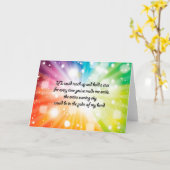 Lächeln-inspirierend glücklicher karte (Gelbe Blume)