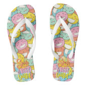 Lächeln ist das beste Outfit! Kitty motivierend Badesandalen (Fußbett)