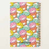 Lächeln ist das beste Outfit! Kitty motivierend Notizblock (Rückseite)