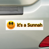 Lächeln ist es ein Sunnah Autoaufkleber (Auf Auto)