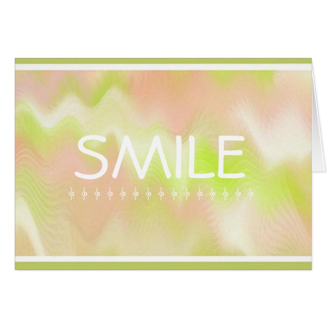 Lächeln ist es ganz gut (Vorderseite (Horizontal))