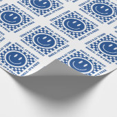 Lächeln ist kostenlos geschenkpapier (Ecke)