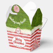 "Lächeln ist mein Lieblingsangebot" Weihnachts-Elf Geschenkschachtel (Geöffnet)