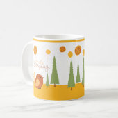 Lächeln Jeden Boho Bird Sun Niedlich Kaffeetasse (Vorderseite Links)