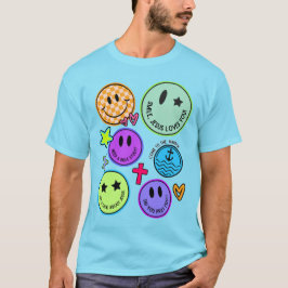 Lächeln, Jesus Liebe, ihr T - Shirt