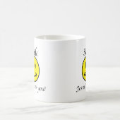 Lächeln, Jesus-Lieben Sie Kaffeetasse (Mittel)