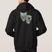 Lächeln jetzt, schreit später hoodie (Rückseite)