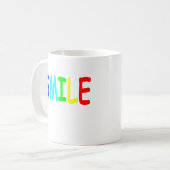 Lächeln Kaffeetasse (Vorderseite Links)
