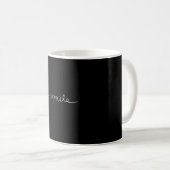 Lächeln Kaffeetasse (VorderseiteRechts)