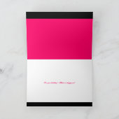 Lächeln Karte (Innenseite)