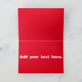 Lächeln Karte (Innenseite)