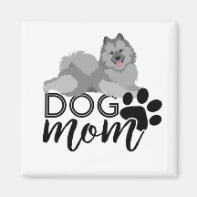 Lächeln Keeshond Graphic sagt Hunde Mama