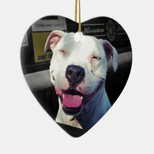 Lächeln Keramik Ornament (Rechts)