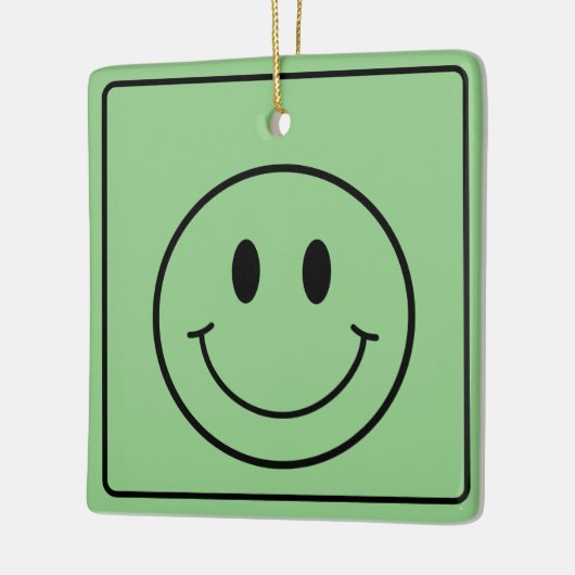 Lächeln Keramikornament (Links)
