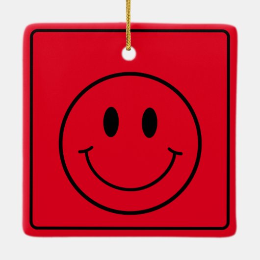 Lächeln Keramikornament (Rückseite)