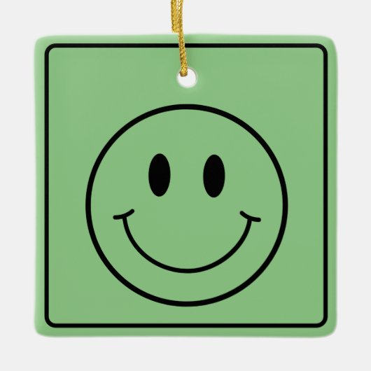 Lächeln Keramikornament (Vorderseite)