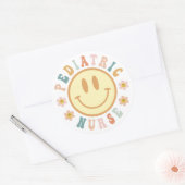 Lächeln Kinderkrankheit, PEDS-Krankenversorgung, K Runder Aufkleber (Umschlag)