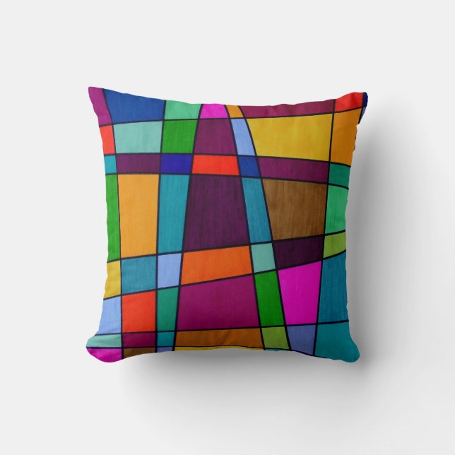 Lächeln-Kissen Kissen (Vorderseite)