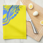 Lächeln Kitty Geschirrtuch (Viertel Falte)