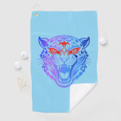 Lächeln Kitty Golfhandtuch (Insitu)