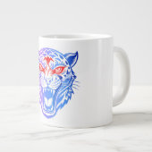Lächeln Kitty Jumbo-Tasse (Vorderseite Rechts)