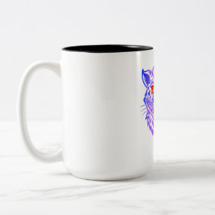 Lächeln Kitty Zweifarbige Tasse