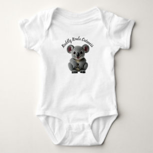 Lächeln Koala Baby Romper Strampler