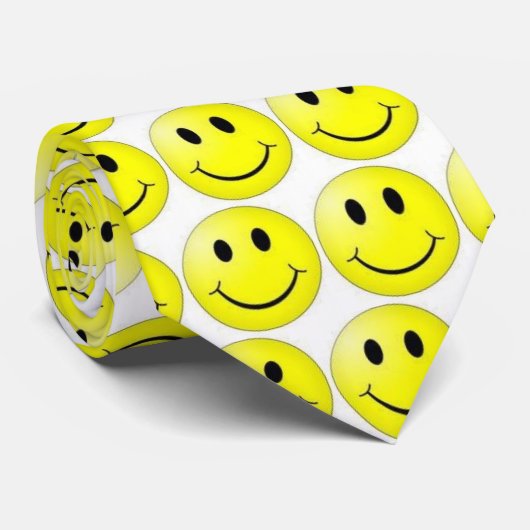 Lächeln! Krawatte (Gerollt)