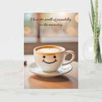 Lächeln Latte Geburtstag