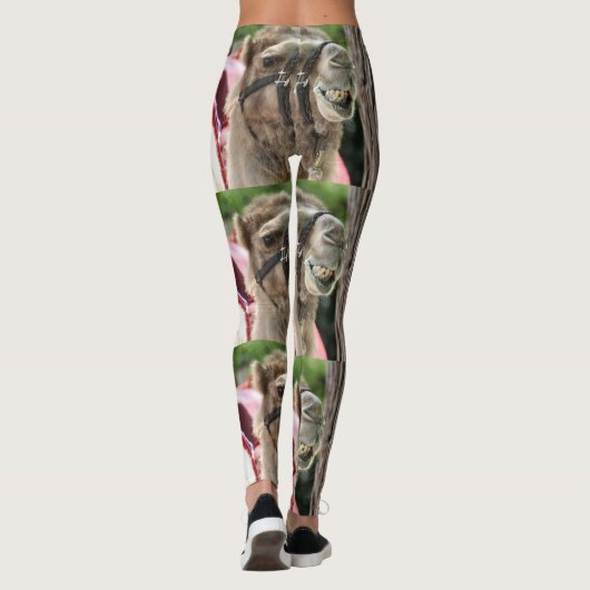 Lächeln Leggings (Rückseite)