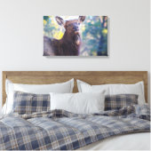 Lächeln Leinwanddruck (Insitu (Schlafzimmer))